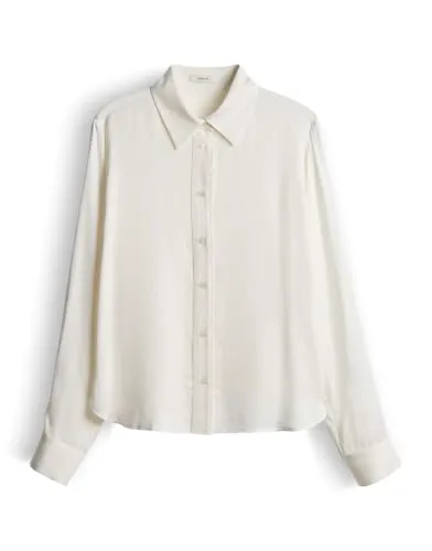OPUS Langarmbluse Fanda 44 - Elegante Bluse aus 100% Viskose - Blusen - Stilvolle Langarmbluse in Milchfarbe, aus hochwertiger Viskose für ein angenehmes Tragegefühl und vielseitige Kombinationsmöglichkeiten.