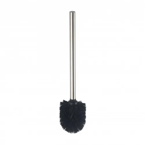 axentia WC-Reinigungsbürste WC-Bürste, Edelstahl, schwarz, (1-tlg)
