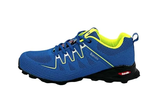 Nowaland Herren Damen Wanderschuhe - Bequeme Trail Running Trekkingschuhe - Wanderschuhe mit atmungsaktiven Mesh-Einsätzen für optimale Kühlung und Komfort bei langen Touren. Robuste Gummisohle für hervorragenden Halt auf jedem Gelände.