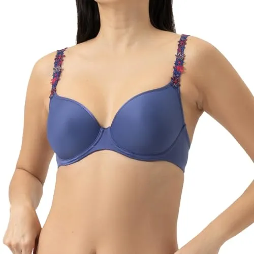 Mey Pretty Joan Schalen-BH mit Spacer Cup 80C Astral Night - Eleganter Büstenhalter mit glatten Cups und verzierten Trägern. Bietet eine perfekte Passform für den ganzen Tag.