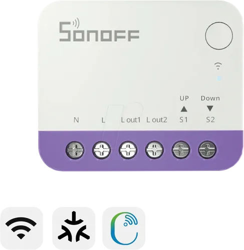 Sonoff MINI-RBS WIFI Smart Rolladen Zeitschaltuhr Schalter