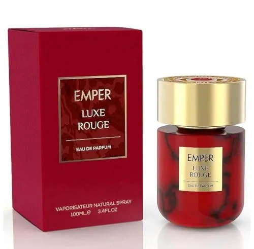 Emper Luxe Rouge Eau de Parfum 100ml - Eau de Parfum mit einer sinnlichen Mischung aus würzigen und blumigen Noten, ideal für besondere Anlässe und sorgt für einen unvergesslichen Eindruck.