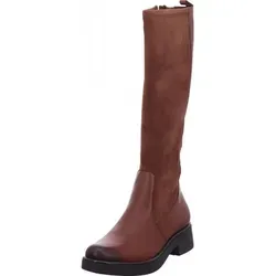 CAPRICE Damenstiefel aus Leder/Textil in Braun (Cognac) – Gr. 36 - Eleganter CAPRICE Damenstiefel aus hochwertigem Leder-Textil-Mix. Der bequeme Reißverschluss und das weiche Innenmaterial sorgen für höchsten Tragekomfort. Perfekt kombinierbar für vielfältige Looks.