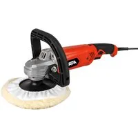 APA Poliermaschine rot|schwarz|silberfarben