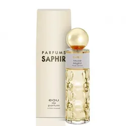 Saphir Parfums Eau de Parfum Frauen Muse Nacht EDP 200ml - Damendüfte mit 200 ml, ein verführerischer Duft, der die Sinne betört und für unvergessliche Nächte sorgt.