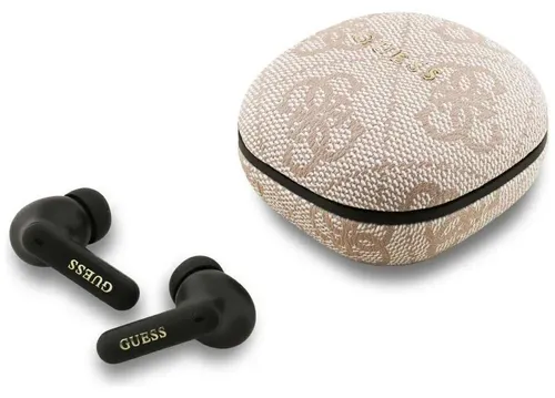 Guess 4G Classic Metal Logo TWS Ohrhörer rosa von GUESS