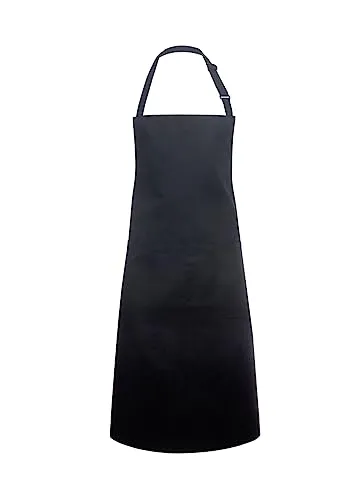 Karlowsky Latzschürze Basic - 75 x 90 cm, Unisex, verstellbare Schnalle und praktische Tasche für optimalen Komfort