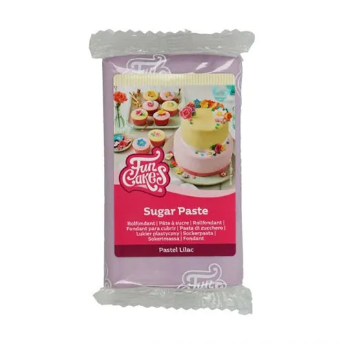 FunCakes Fondant Pastel Lilac - 250g in lila von Tortenbilddruckerei