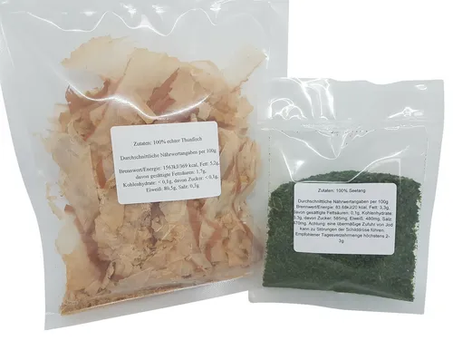 25g Katsuobushi Bonito Flocken 10g Aonori, Aonoriko, Okonomiyaki Yakisoba