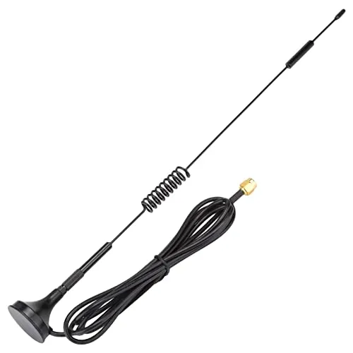 SMA Außenantenne, 10 dBi, Hochleistungsantenne, 31 cm, Magnetische Saugnapfantenne, für Funkmodul