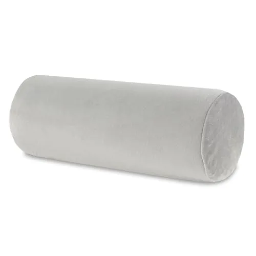 Totsy Baby Sofakissen Nackenrolle 15x40 cm Grau - Sitzkissen mit Visco Foam für optimalen Komfort und Unterstützung. Perfekt für Seitenschläfer, mit abnehmbarem, waschbarem Bezug und atmungsaktivem Material.