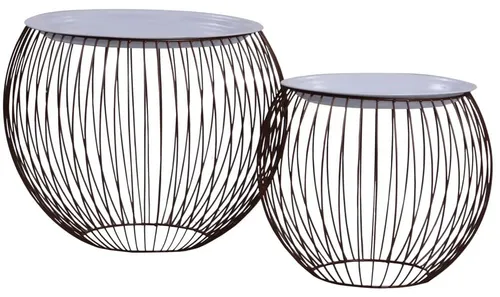 vidaXL Couchtisch 2er Set Golden von vidaXL