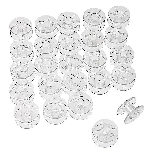 vhbw 25x Universal Unterfaden-Spulen für alle gängige Nähmaschinen - Spulen-Set, Kunststoff