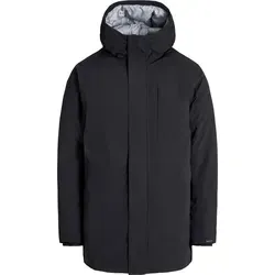 JACK & JONES Herren Jjekeen Parka Aw25 Sn, Schwarz, XL - Stylischer Parka von Jack & Jones mit Kapuze und Kordelzug. Ideal für kühle Tage, bietet Komfort und hält warm. Perfekt für den Alltag und die Freizeit.