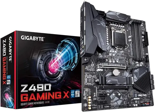 GIGABYTE Z490 Gaming X Mainboard Sockel 1200 Intel Z490 DDR4 7.1 Sound M.2 USB-C