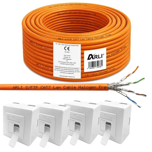 Netzwerkkabel Orange von ARLI