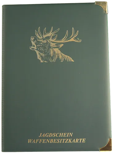Jagdschein Etui - WBK Etui - für Jäger und Jagd - Verbände, Hirsch