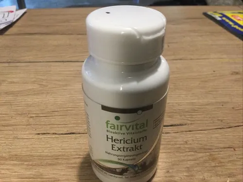 Hericium-Extrakt 500mg Ca100Kapseln Vitalpilz 30% Polysaccharide VEGAN |