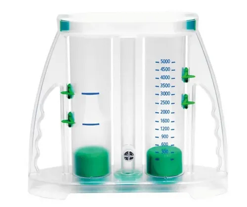 Produktbild DocMed Atemtrainer Respivol 2500 oder 5000, Förderung der Lungenfunktion und Lebensqualitätserhöhung, verbessert tiefe Einatmung, Zwei Varianten für alle Altersgruppen