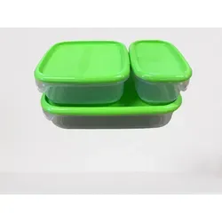 Lomatek Aufbewahrungsdose Gefrierdose, Frischhaltedose, Kühlschrankdosen, verschiedene Größen 3.5 l