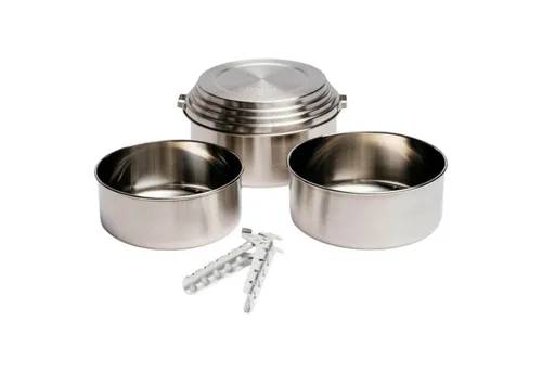 Solo Stove Feuertopf Solo Stove 3er Pot Set, Edelstahl