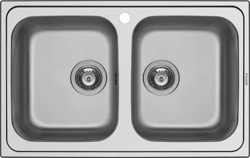 Pyramis Einbauspüle Athena 2B aus Edelstahl von Pyramis