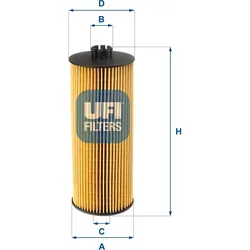 UFI Ölfilter 25.005.00