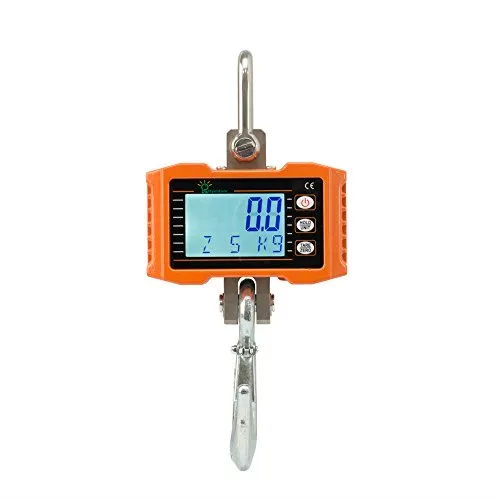 Hyindoor 1T 1000KG Smart Schwere Typ Crane Maßstab mit Alulegierung von Luftfahrtqualität Elektronische Hängewaage Digital Haken Hängewaage