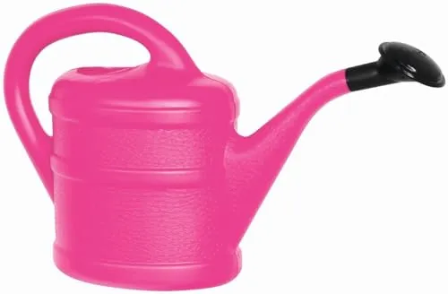 Gießkanne 1L PINK + 1x KÜHLSCHRANKMAGNET! Kindergießkanne Kunststoff für Kinder groß & klein, Garten & Zimmerpflanzen Gießkannen Gieskanne Gieskannen Giesskanne 1 L Liter Watering Can Gieskannen1Liter