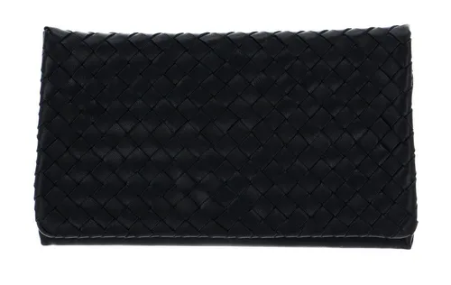 abro Clutch Leather Piuma Weaving - Elegante Abendtasche - Hochwertige Clutch aus 100% Lammleder mit stilvollem gewebten Muster. Ideal für besondere Anlässe und perfekt kombinierbar mit Ihrem Outfit.