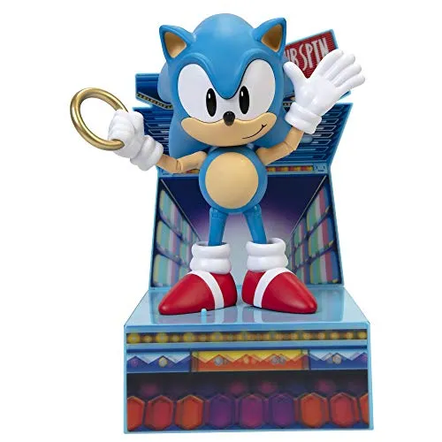 Sonic The Hedgehog JAKKS Pacific 6 Collector Action Figure CS (Net)