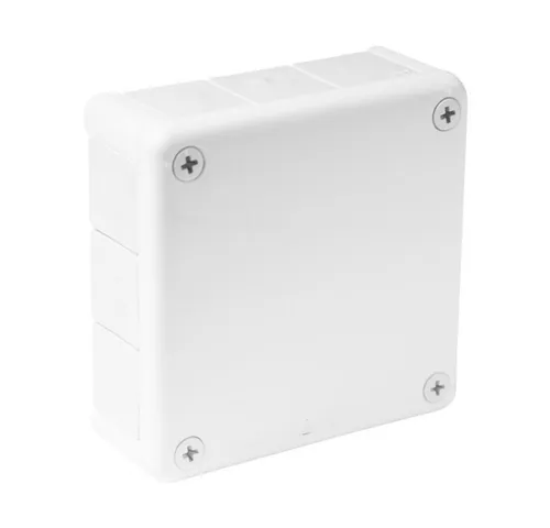 Kabelbox Abzweigkasten Aufputz-Feuchtraum 118x118x46 mm Gummiverschraubung gewindelos