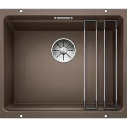 Blanco Etagon 500-U Granitspüle, SILGRANIT PuraDur, cafe in braun von BLANCO