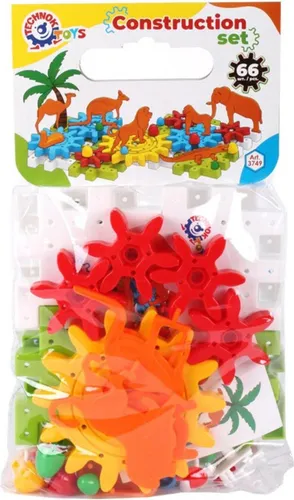 TechnoK 3749 p18 Wildtier-Bausatz aus Bausteinen