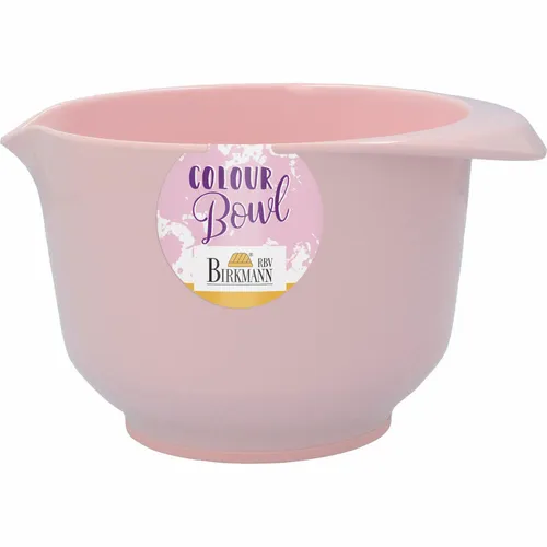 Birkmann Colour Bowl Rühr- und Servierschüssel Rührschüssel Schüssel Rosa 1 L