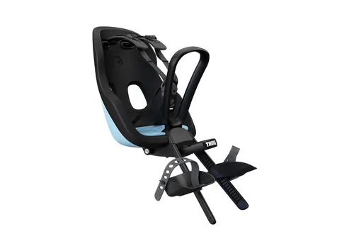 Thule Yepp Nexxt 2 Mini - Kindersitz für Vorne in Blau - Kinderfahrradsitz für sicheres Fahren mit Kleinkindern, ergonomisches Design und einfache Montage, ideal für Familienausflüge.