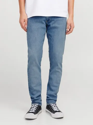 Jack & Jones Slim-fit-Jeans JJIGLENN JJEVAN JJ 677 NOOS - Stylische Slim-fit-Jeans von Jack & Jones für Herren. Die bequeme Stretch-Qualität sorgt für perfekten Sitz und Flexibilität. Ideal für vielseitige Freizeitlooks – kombiniere sie mit Hoodies oder T-Shirts!