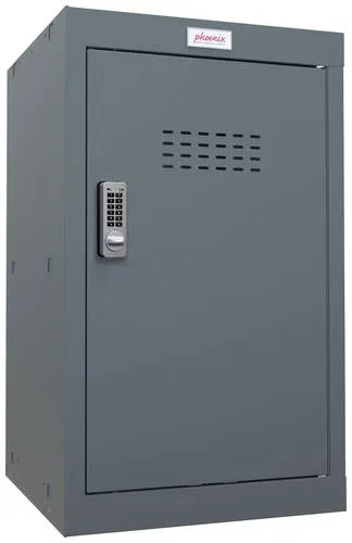 Phoenix CL0644AAE CL-Serie Würfelspind mit Elektronikschloss - Robuster Stahl-Würfelspind mit vielseitigem elektronischem Schloss, ideal für sichere Aufbewahrung in Büros, Fitnessstudios und Schulen. Modular erweiterbar und in verschiedenen Farben erhältlich.