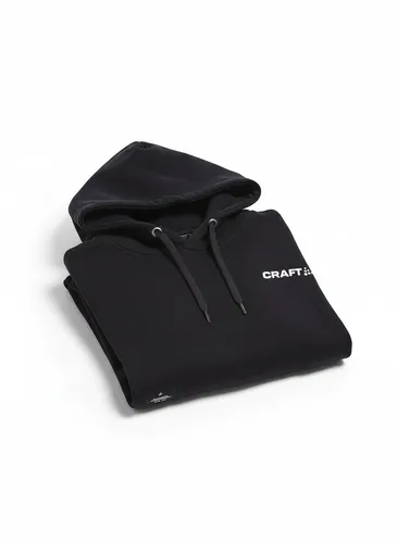 Craft Community Hoodie W Black S - Damen Kapuzenpullover mit sportlichem Look, höchstem Tragekomfort und praktischer Kängurutasche - Ideal für Branding und personalisierte Designs.
