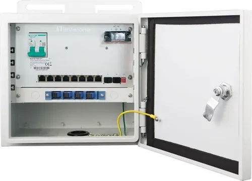 LEVELONE Switch 10x GE OSW-1031 - Switch u. Bridges, 10-Port Gigabit Smart Switch mit PoE+ für einfache Netzwerkerweiterung und flexibles Kabelmanagement.