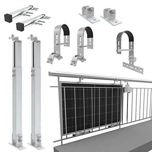 NuaSol Balkonkraftwerkhalterung für 1 Solarmodul