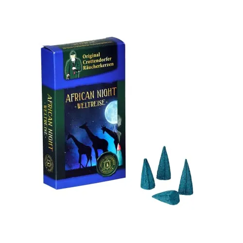 Crottendorfer World Collection African Night 20 Räucherkegel