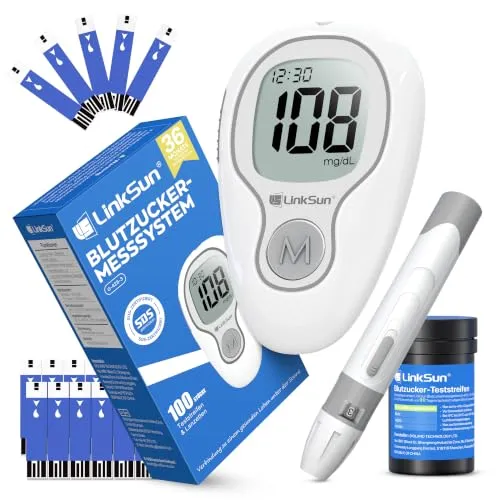 LinkSun 425-3 Blutzuckermessgerät-Set