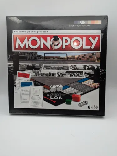 Monopoly Ruhrpott - Gesellschaftsspiel mit Top Trumps Quartett, entdecke die Industriekultur und wichtigen Orte im Ruhrgebiet