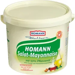 Homann Salat Mayonnaise mit 50% Pflanzenöl, 5000g Eimer
