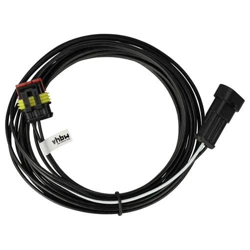 vhbw Niederspannungs-Kabel kompatibel mit Gardena SILENO R100Li (2016), City, Minimo, Life, Plus Mähroboter - Transformator Kabel, 5 m