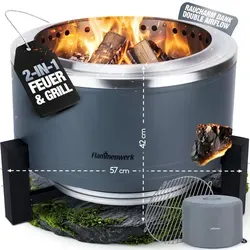 NTG Nutzfahrzeug Technik GmbH Feuerschale Rauchfreier Feuerkorb 22