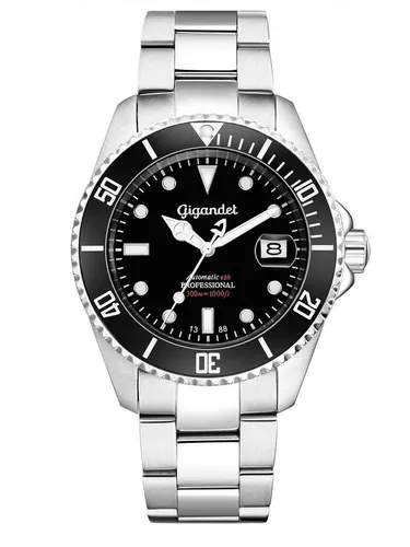 Gigandet Herrenuhr Automatik Sea Ground G2-002 - Armbanduhren für Herren mit TMI Kaliber NH35, 300m wasserdicht, robustes Edelstahlarmband und elegantes Design für stilbewusste Männer.