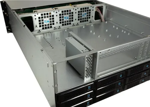 Inter-Tech Case IPC Storage 4U-4736, o.PSU - Robustes 4U-PC-Gehäuse für den professionellen Einsatz, ideal für Server und Speichersysteme mit optimaler Luftzirkulation.