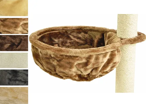 Liegemulde Hängematte für Serie Sigurd hellbraun, Ø 40 cm